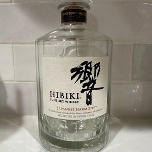 Empty Hibiki Bottle with box